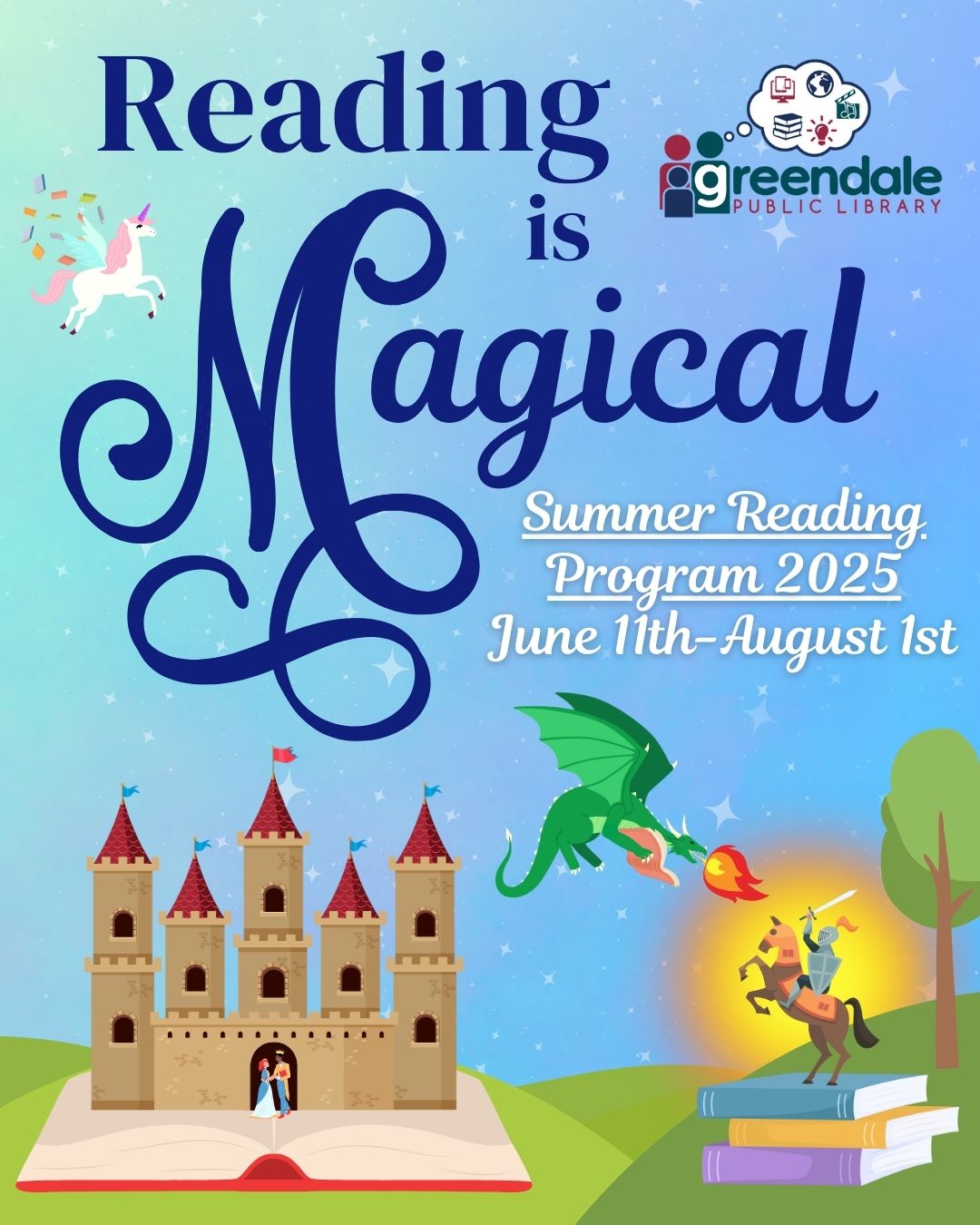 Reading is Magical Summer Reading Program 2025