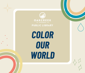 COLOR OUR WORLD 2025 Summer Reading Challenge logo