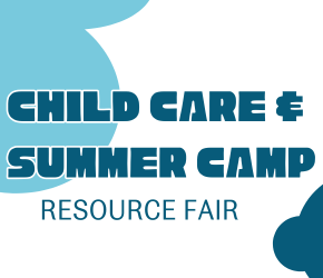 CHILD CARE & SUMMER CAMP RESOURCE FAIR logo