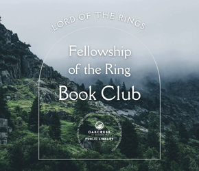 LORD OF THE RINGS Fellowship of the Ring Book Club logo